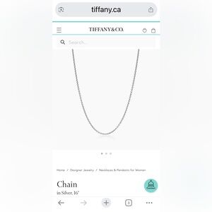 Tiffany & Co. Silver Chain